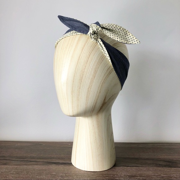 ❤️ 3/$20 ♻️ The Weekender Hair Tie | Upcycled - Picture 2 of 4